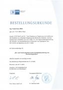 Bestellungsurkunde-IHK-Mnchen